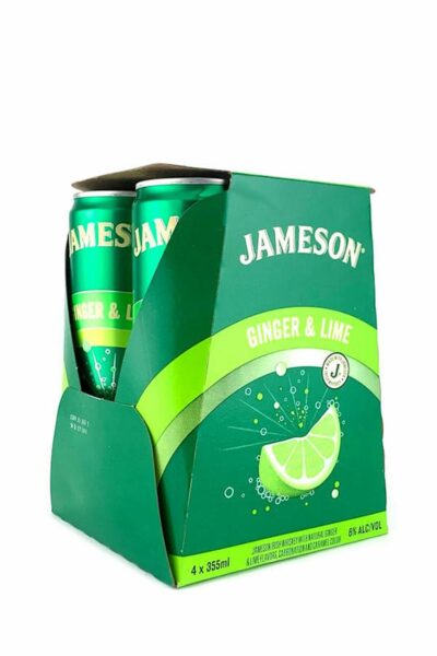 Jameson RTD Ginger and Lime 4pk