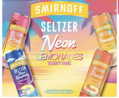 Smirnoff Seltzer Neon Lemonades 12pk 1