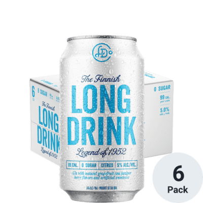Finnish Long Drink Zero 6pk