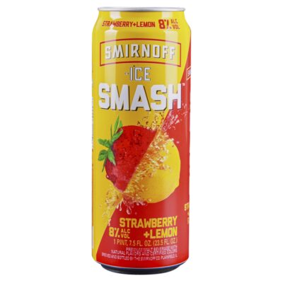 Smirnoff Smash Pink Lem 24oz Can 1