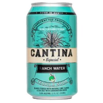 Cantina Ranch Water 4pk Cans 1