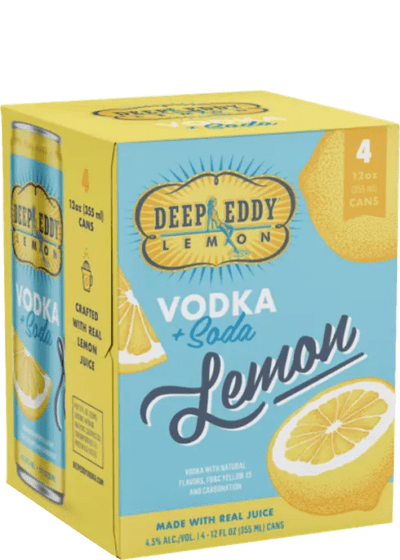 Deep Eddy RTD Lemon 4pk