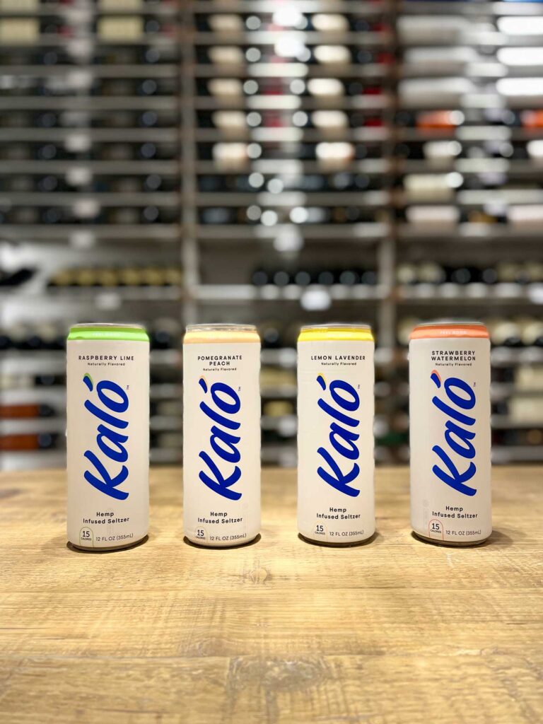 Kalo Hemp Infused Seltzer Variety 4pk Beach Liquors
