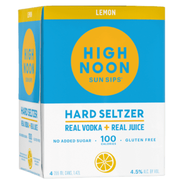 High Noon Lemon 4pk 1