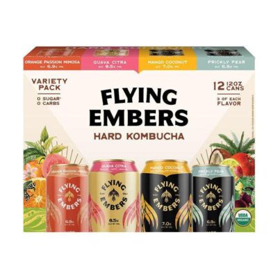 Flying Embers Kombucha Variety 12pk