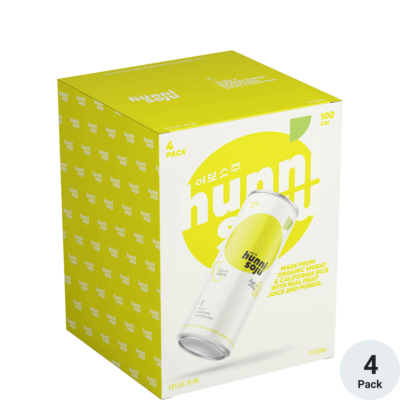 Hunni Soju Yuzu Elderflower 4pk