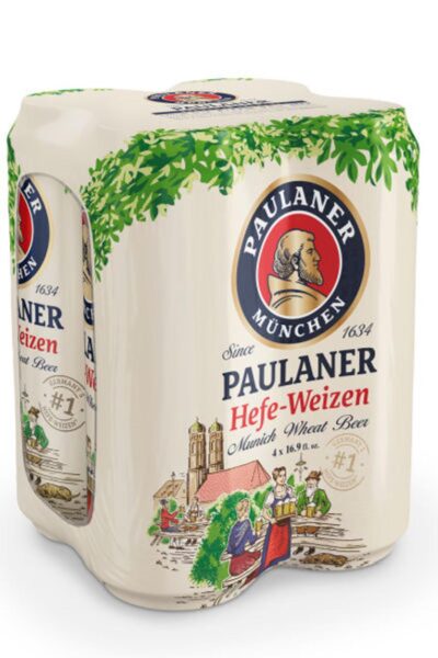 Paulaner Hefe-Weizen 4pk Cans