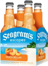Seagrams Peach Bellini 4pk