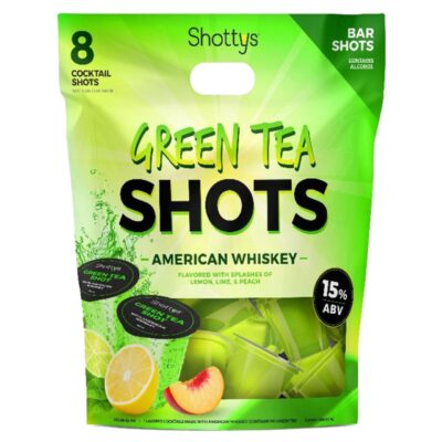 Shottys Green Tea Shots 8pk