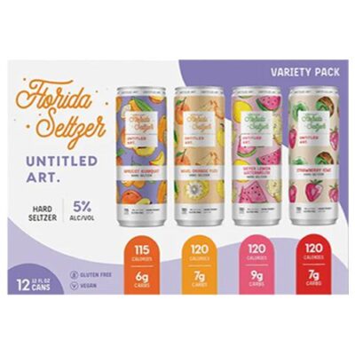 Untitled Art Florida Seltzer Seasonal Variety 12pk