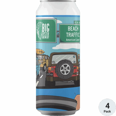 Big Oyster Beach Traffic 16oz 4pk