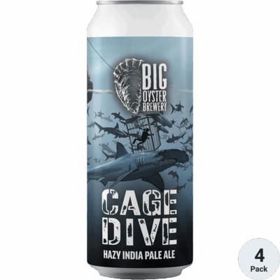 Big Oyster Cage Diver 16oz 4pk