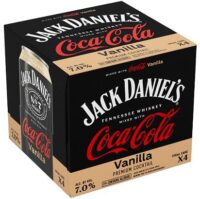 Jack Daniel's RTD Coca-Cola Vanilla 4pk