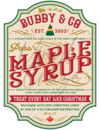 Buzz Ballz ElF Maple Syrup Sundae