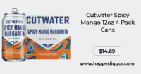 Cutwater Spicy Mango 4pk Cans