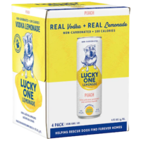 Lucky One Peach Lem 4pk