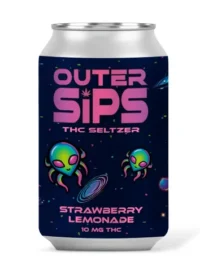 Outer Sips Strawberry Lemonade 10mg 4pk