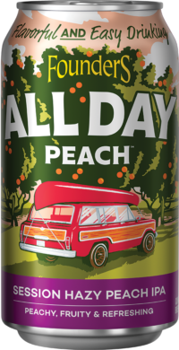 Founders's Peach 15pk CAns