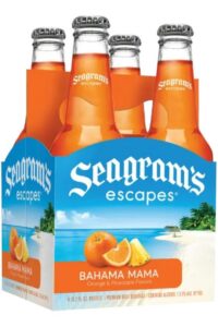 Seagrams Trop Orange 4pk