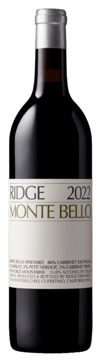 Ridge Monte Bello 2022